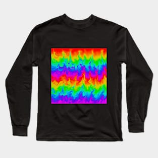 Rainbow Fire Long Sleeve T-Shirt